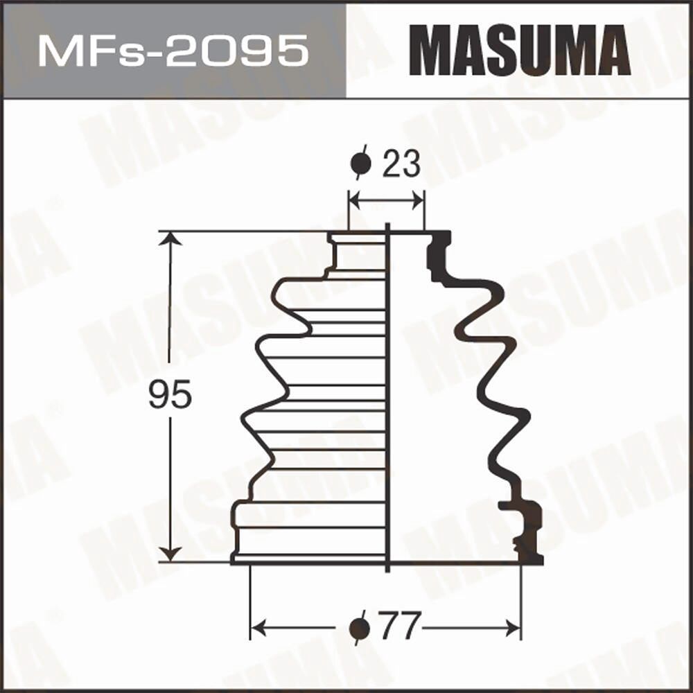 Masuma MFs2095 передний Mazda; Mitsubishi; Nissan
